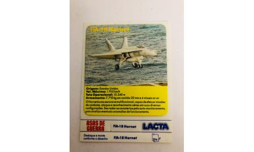 Cole��o Lacta Asas De Guerra - F/A-18 Hornet